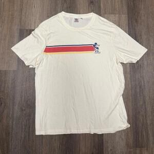 VTG Men's XL Junk Food Throwback Offwhite Disney Short Sleeve T-Shirt